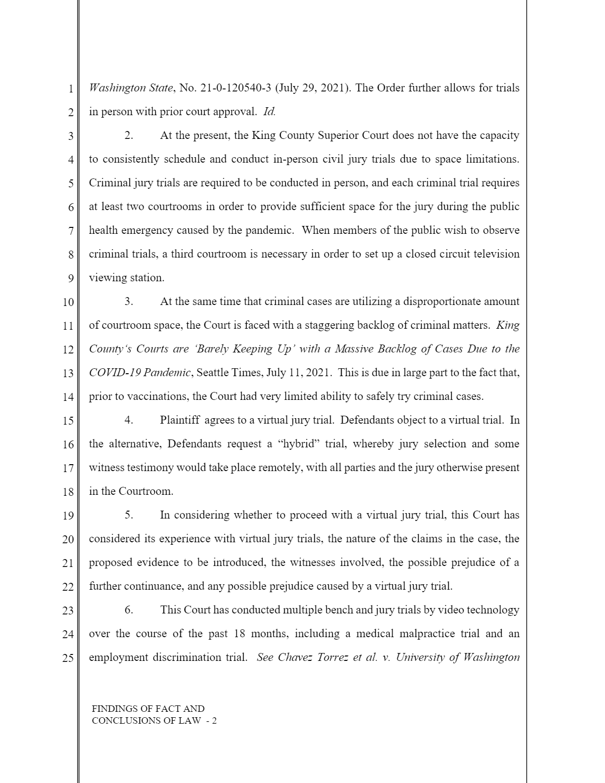 VIRTUAL JURY TRIALS DURING THE COVID PANDEMIC Plaintiff Trial Lawyer Tips